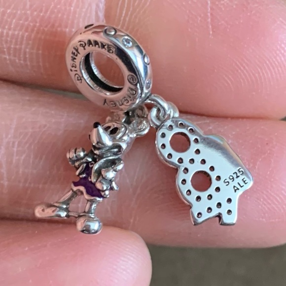 NWOT Disney Mickey Mouse 100th Celebration Dangle Charm Sterling Silver 925 - Picture 11 of 11